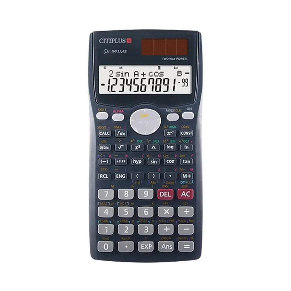 CitiPlus - SX-991MS  Key rollover feature for error-free input Scientific Series Electronic Calculator – View 1